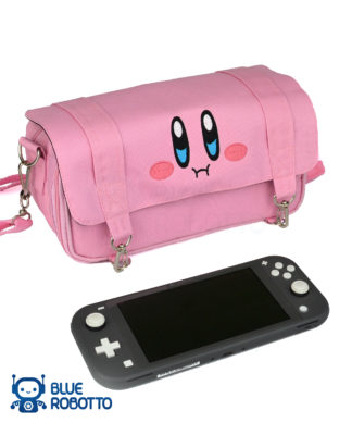 Mouthful mode — Nintendo Switch and accessories bag – Blue Robotto