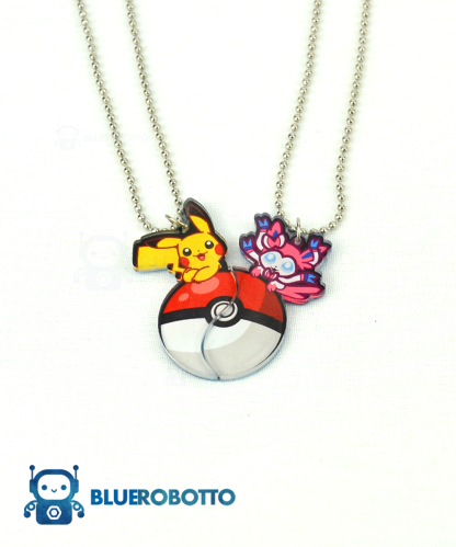 Pokemon friendship necklaces