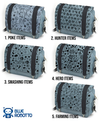 Video game messenger bag